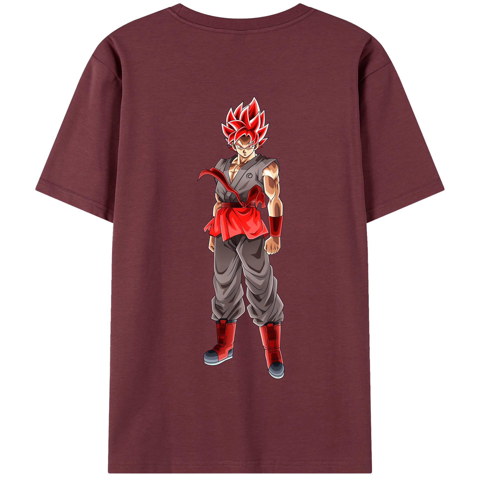 （画像用） ドラゴンボール 孫 悟飯（そんごはん）DRAGON BALL Son Gohan 綿100％半袖Tシャツ（背面プリント）